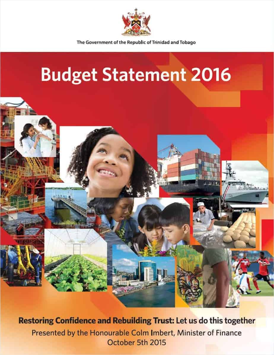 ICT related aspects of the 2016 Trinidad and Tobago Budget Statement